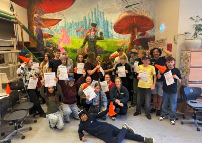 A strong day of Democracy Fitness for the Ringsted Student Council!